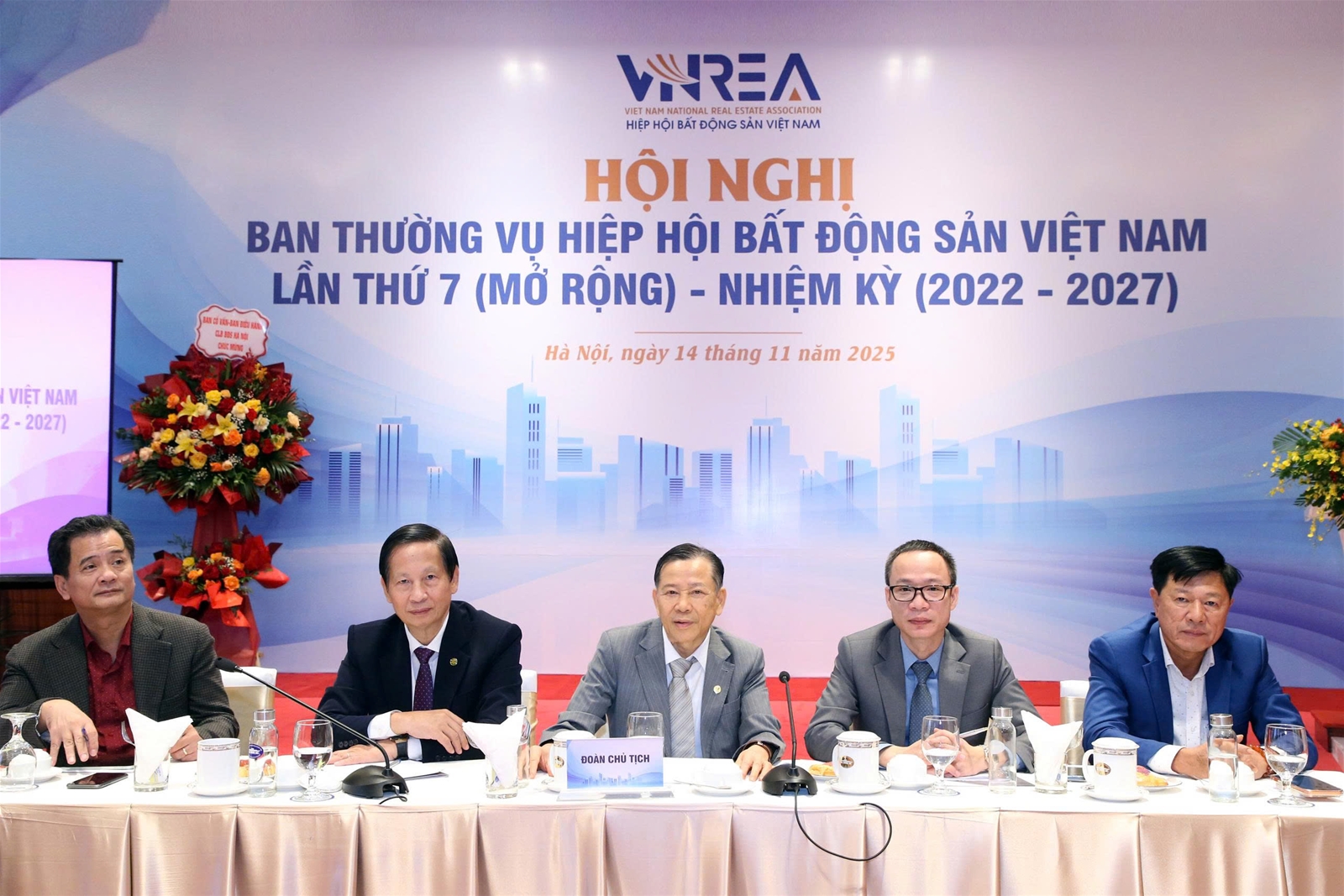 Hội nghị Ban Thường vụ Hiệp hội Bất động sản Việt Nam lần thứ 7 (mở rộng), nhiệm kỳ 2022 - 2027