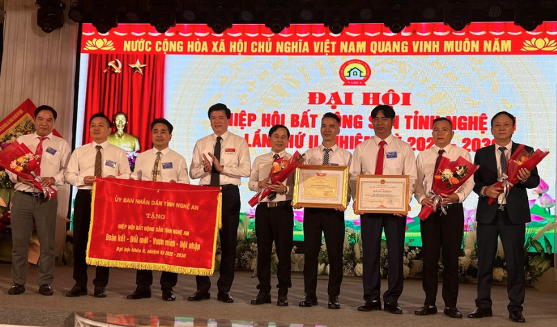 Hiệp hội Bất động sản Nghệ An tổ chức Đại hội khóa II, nhiệm kỳ 2025 - 2030